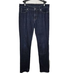 Uniqlo Dark Blue Jeans 27" x 32" Women's